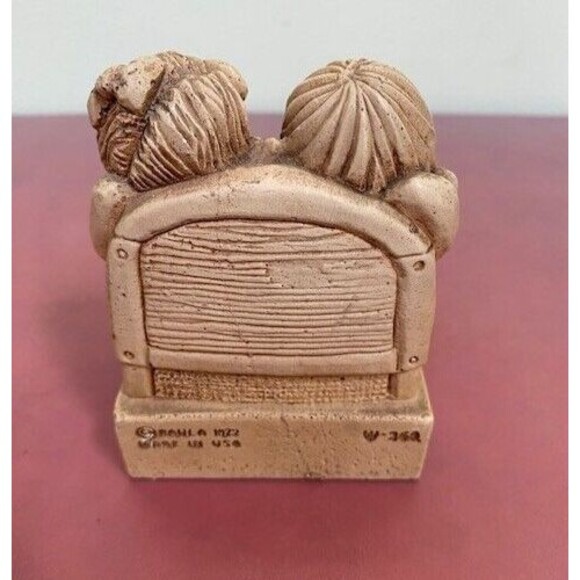 Vintage 1972 Paula Figurine Midlife Crisis E.D. Over The Hill Old Married Couple - Picture 3 of 10